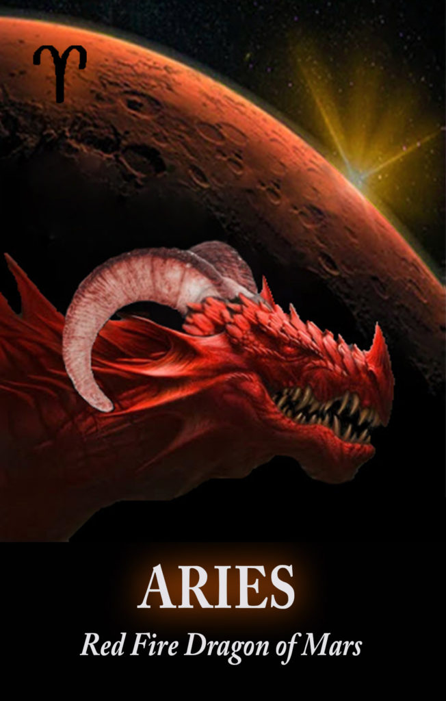 Aries Dragon Oracle Card